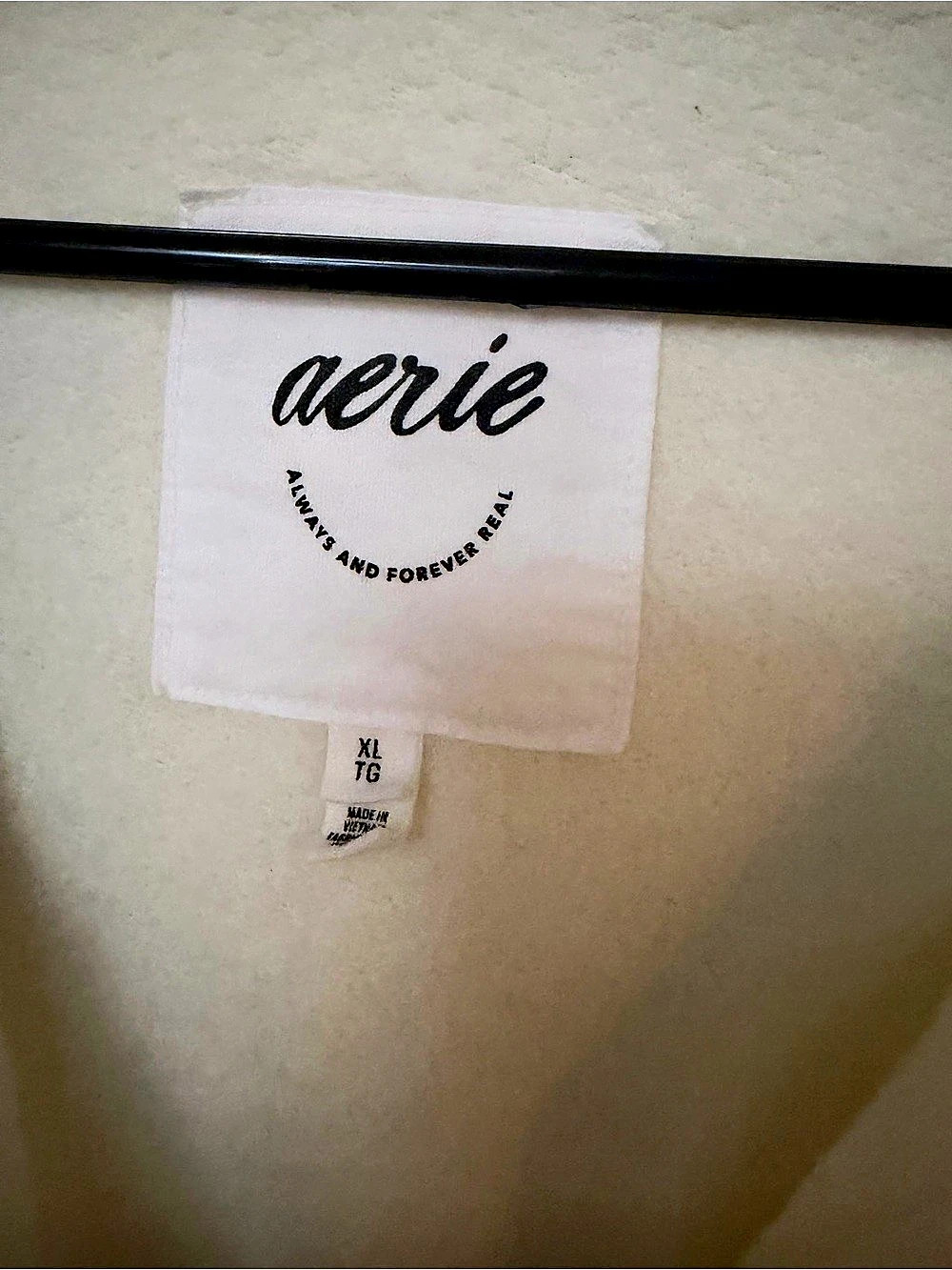 Aerie Oh Snap! Sweatshirt Snap Pullover Yellow XL - Picture 2 of 4